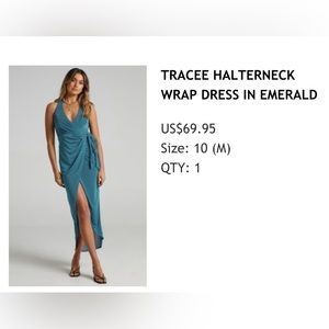 Showpo - Halter Dress, Size 6 NEVER WORN
